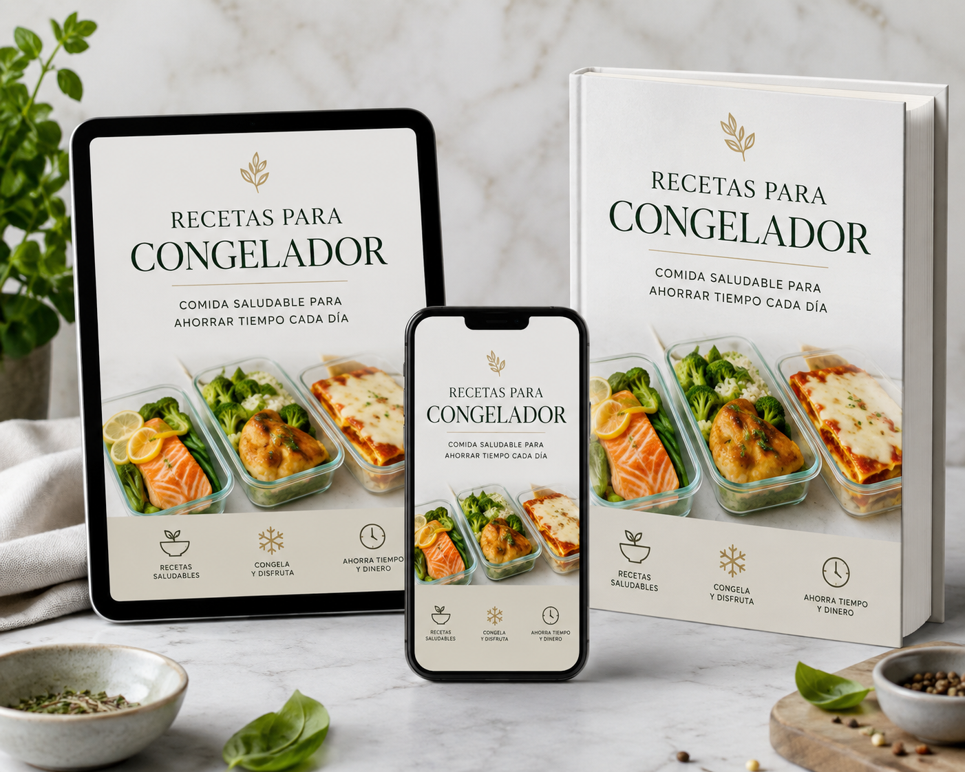 Libro Recetas para Congelador